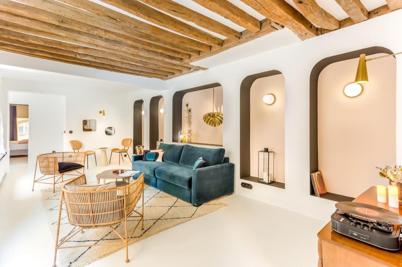 Habitat Parisien - Louvre Rivoli Apartment Bagian luar foto